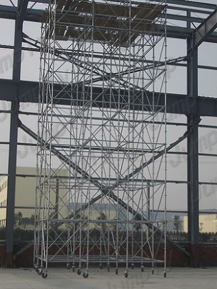 移動腳手架(蘇州移動腳手架租賃)的主要骨架及分類